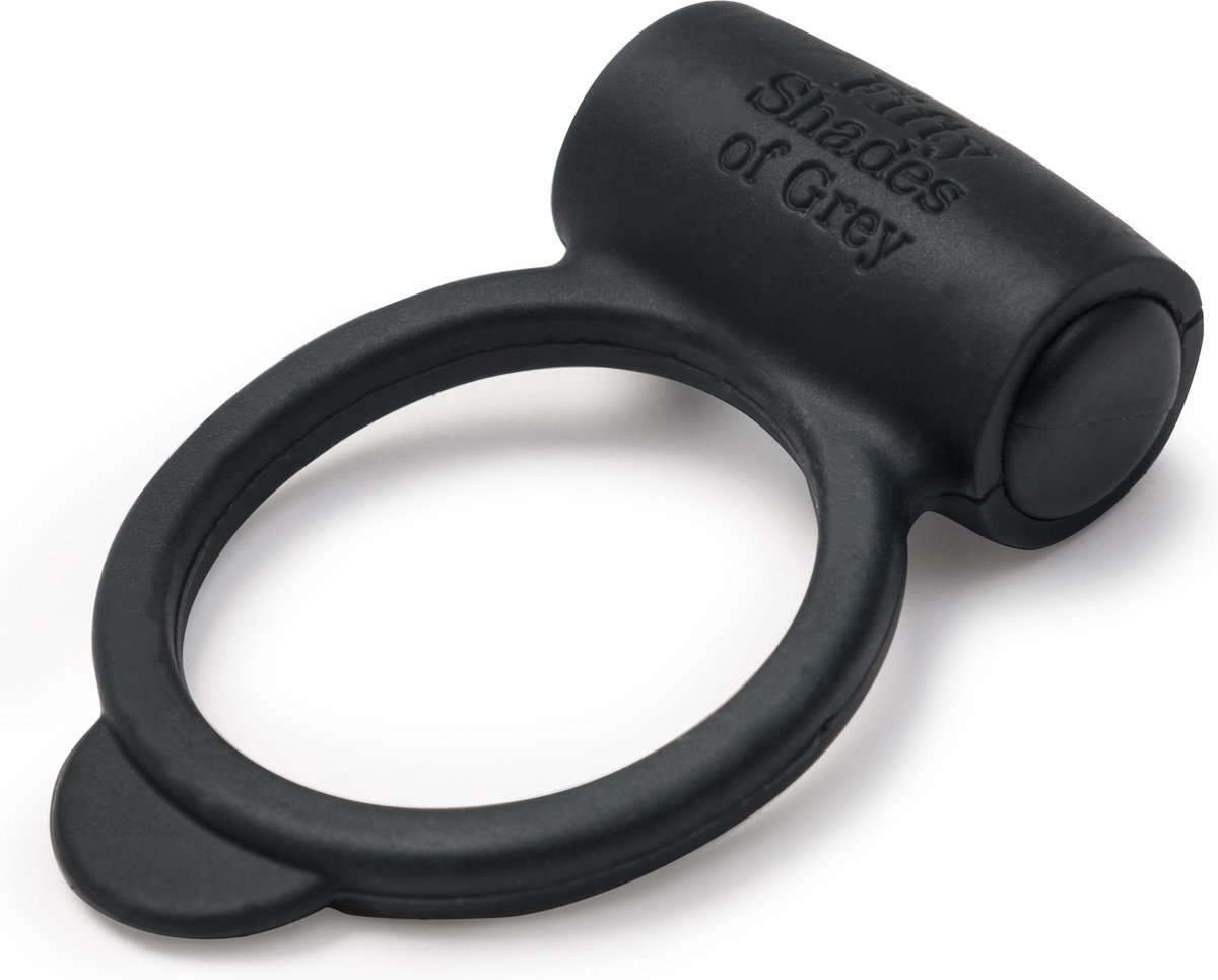 FIFTY SHADES Yours and Mine - Vibrating Love Ring - Zwart