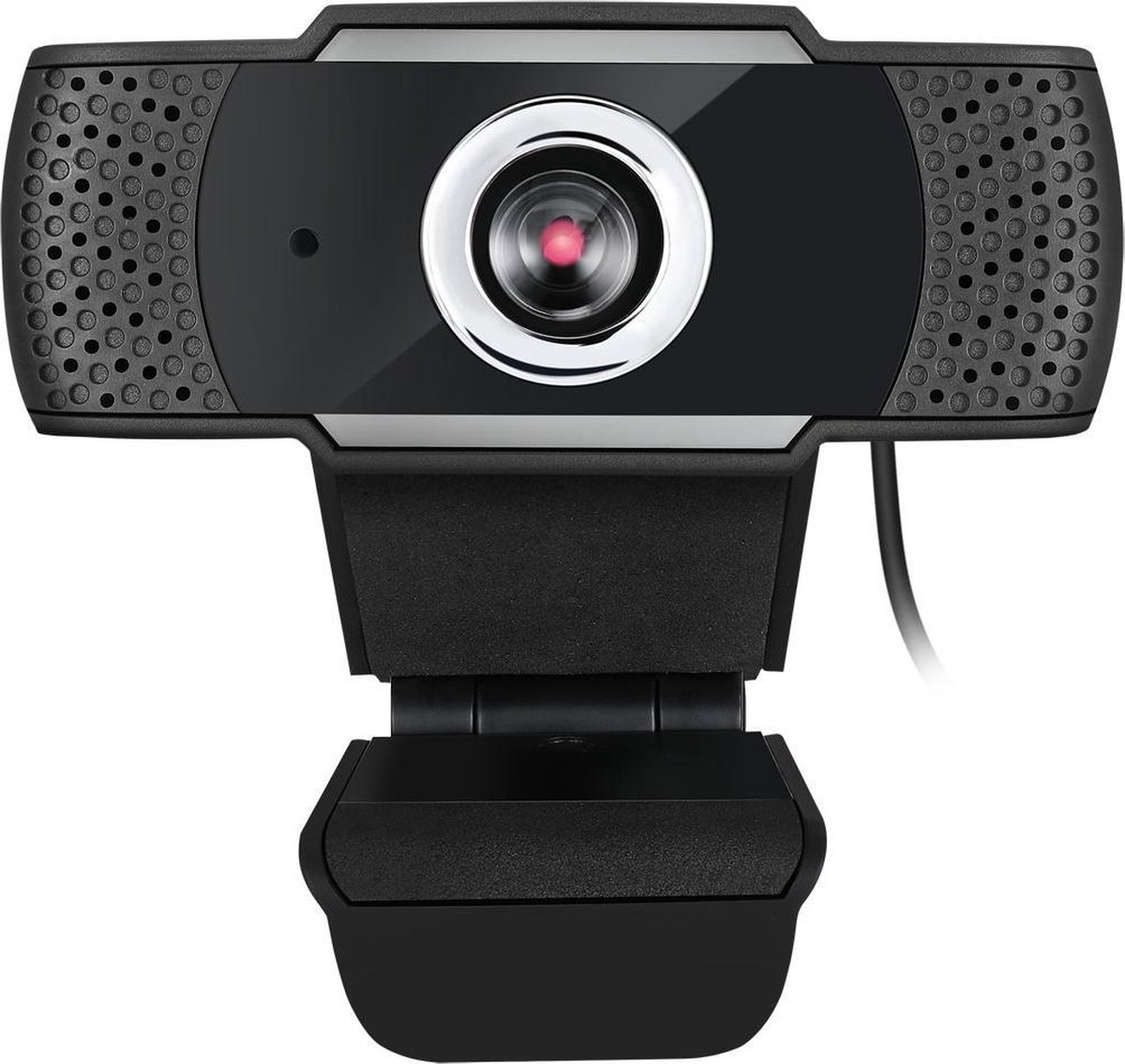 Adesso CyberTrack H4 webcam 2,1 MP 1920 x 1080 Pixels USB 2.0 Zwart, Zilver - Silver