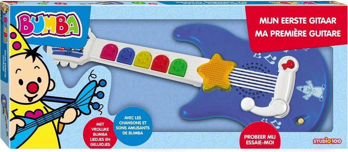 Studio 100 Bumba Mijn eerste gitaar - Blauw