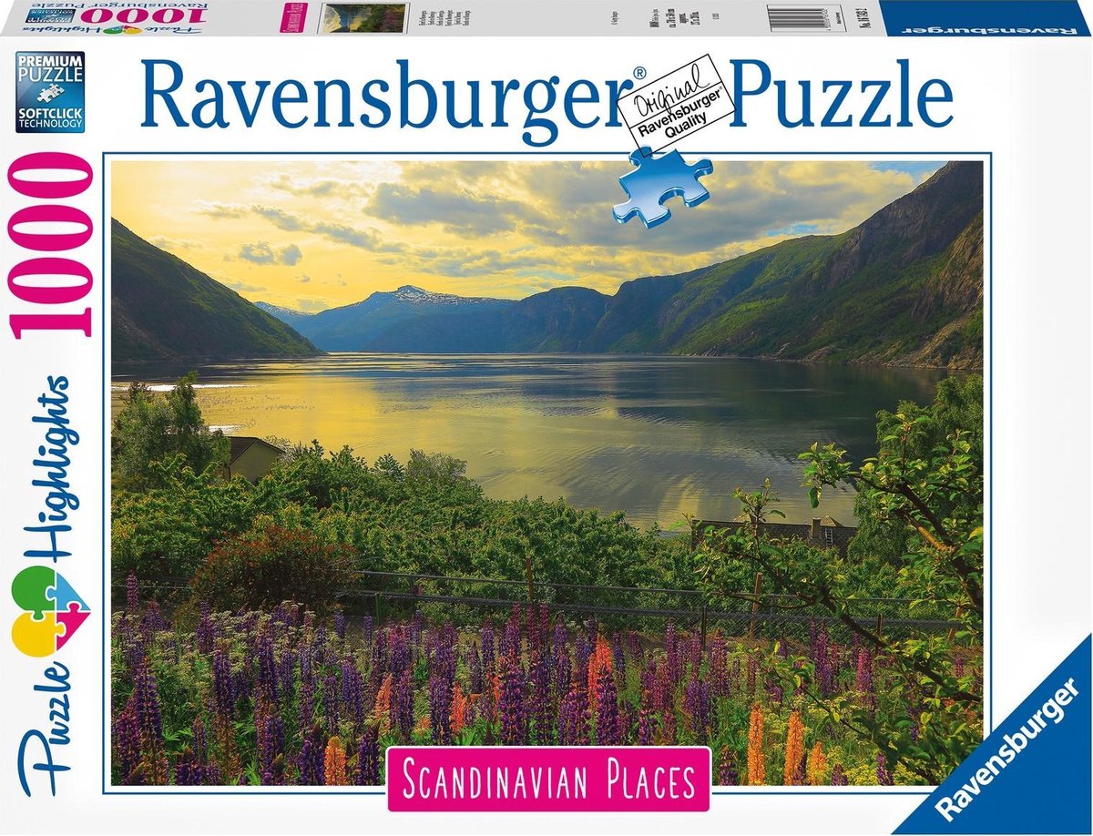 Ravensburger Fjord in Noorwegen (1000 stukjes)