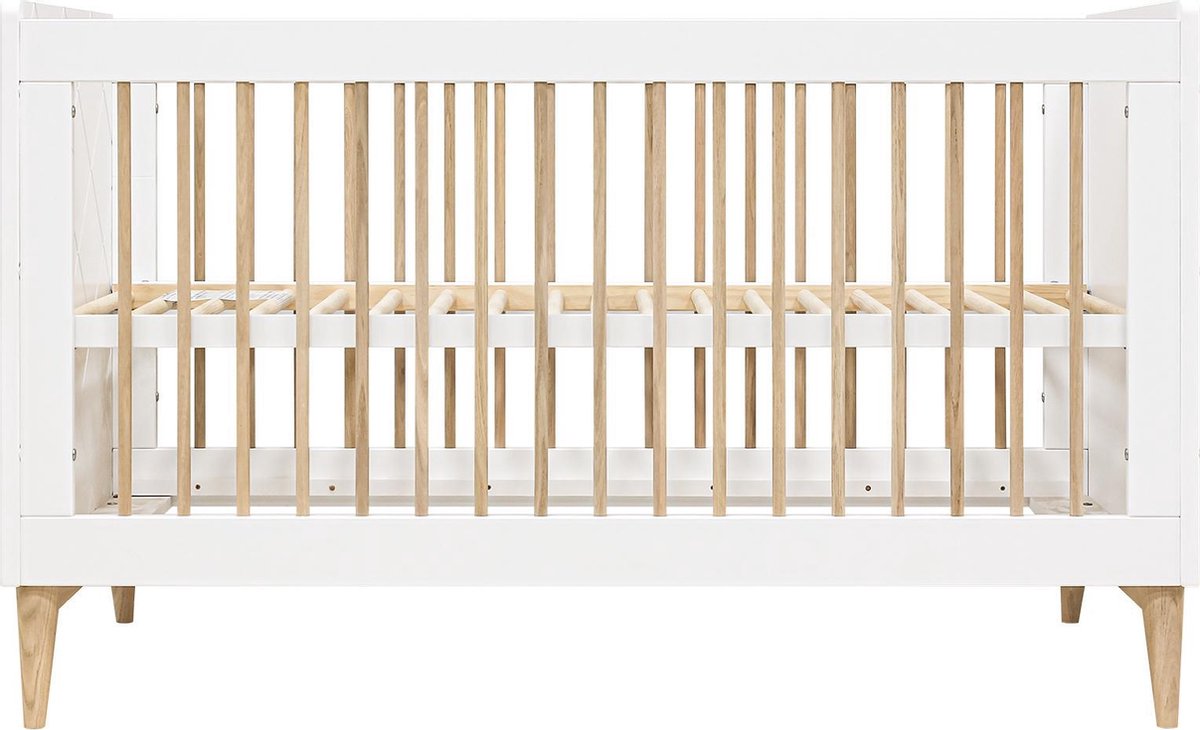 Bopita Paris Bedbank - 70 x 140 cm/Eiken - Wit