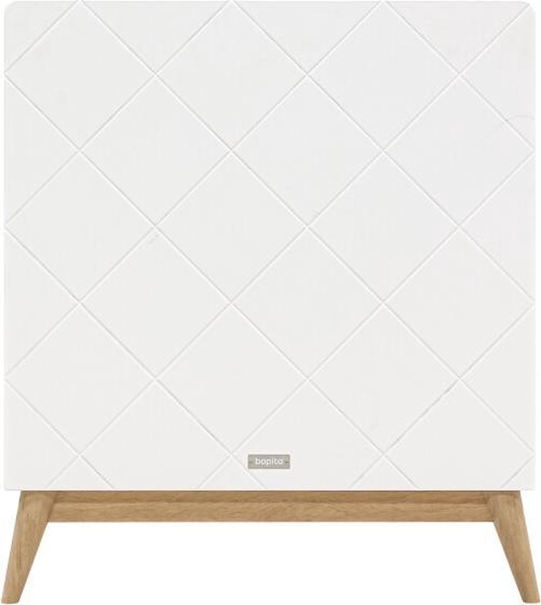 Bopita Paris Bedbank - 70 x 140 cm/Eiken - Wit