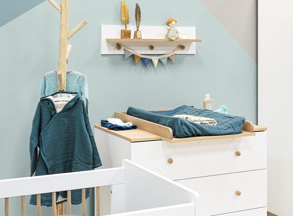 Bopita Paris Commode -/Eiken - Wit