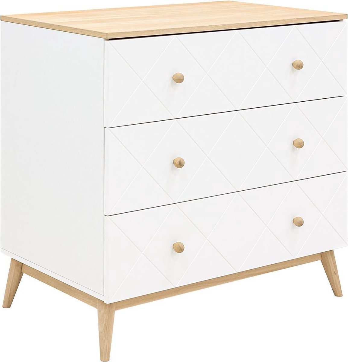 Bopita Paris Commode -/Eiken - Wit