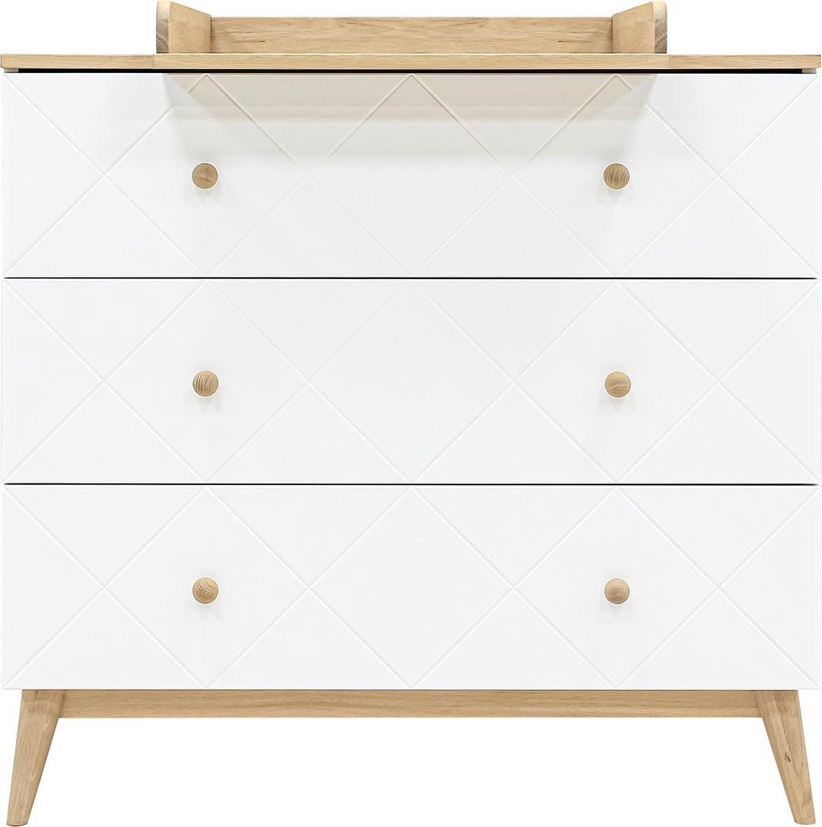 Bopita Paris Commode -/Eiken - Wit