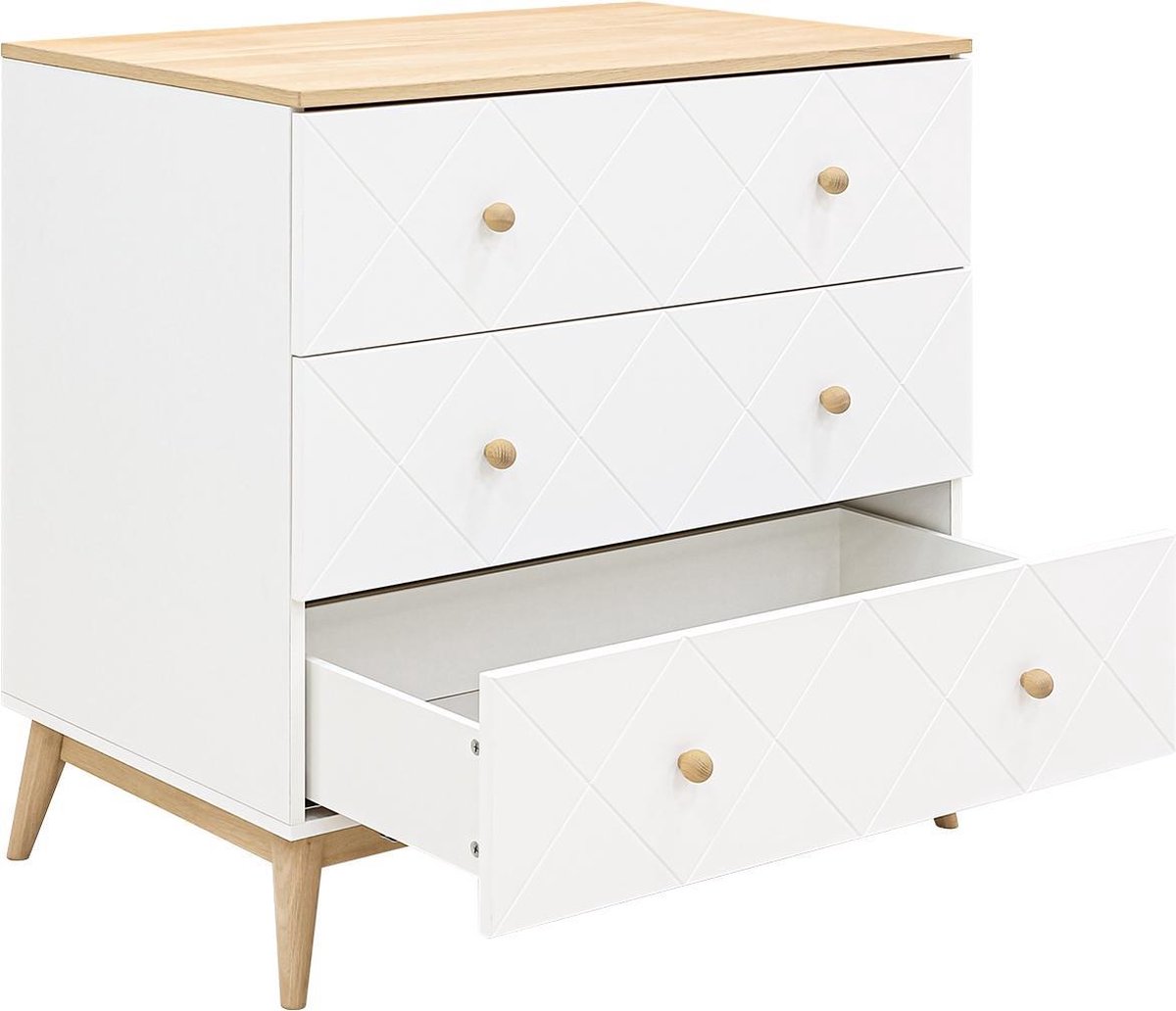 Bopita Paris Commode -/Eiken - Wit