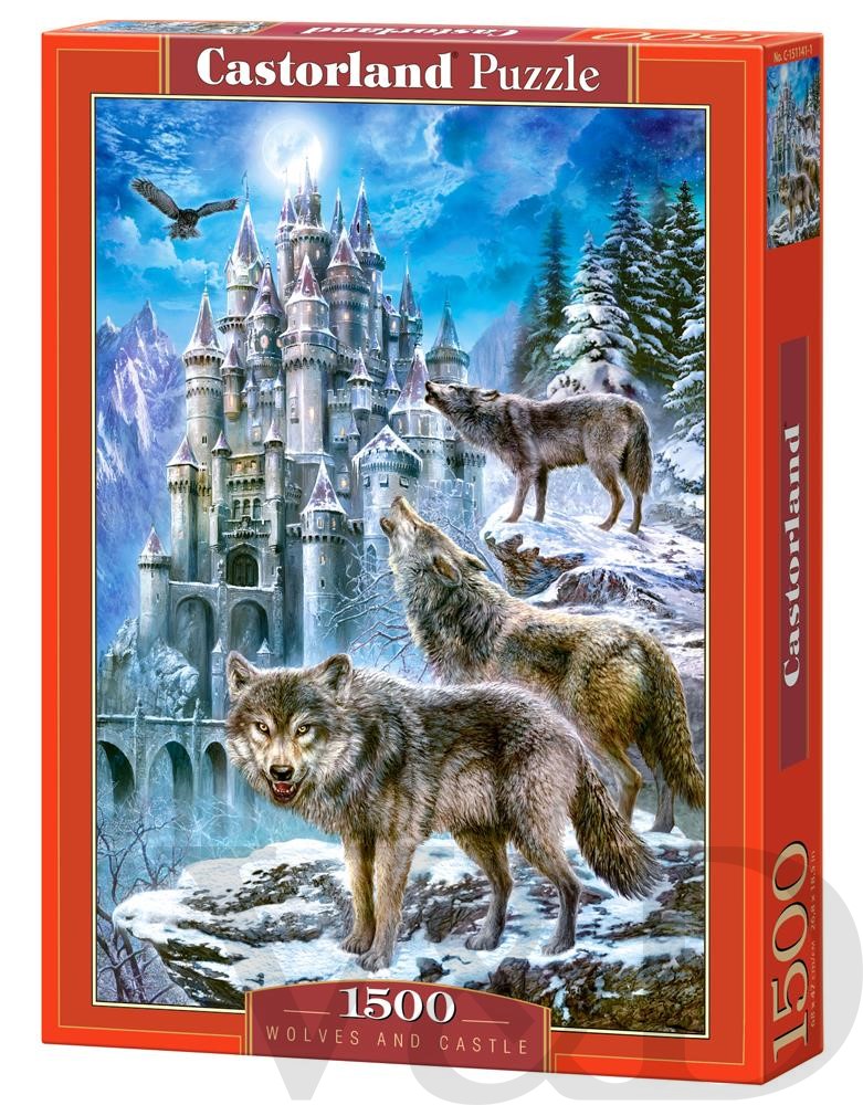 Selecta Spel & Hobby Bv Wolves and Castle (1500 stukjes)