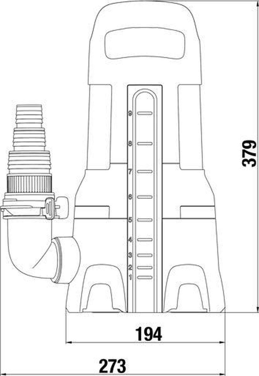 GARDENA Vuilwaterpomp 20000 Aquasensor
