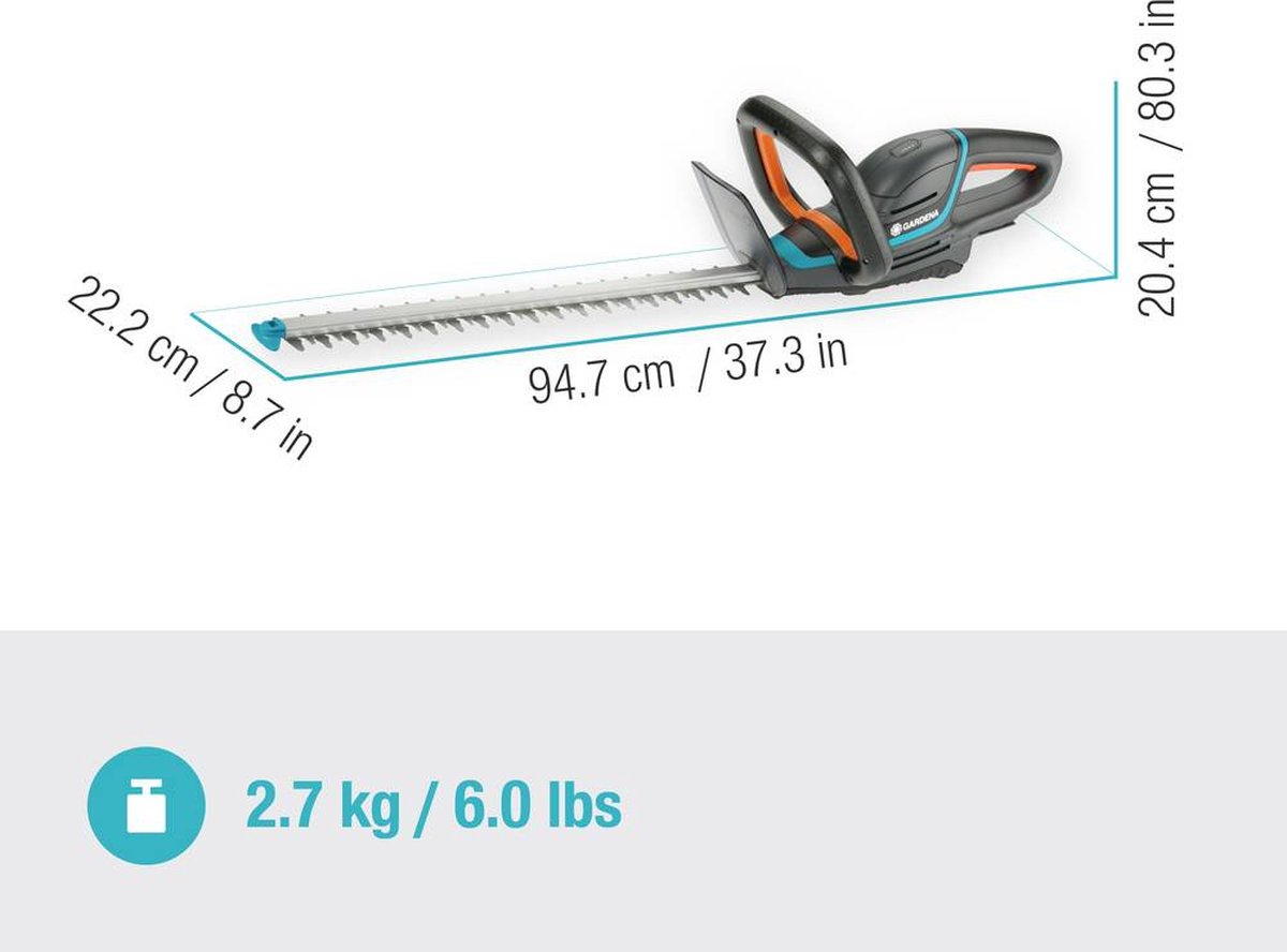 GARDENA ComfCut 50/18V P4A Solo (zonder accu)