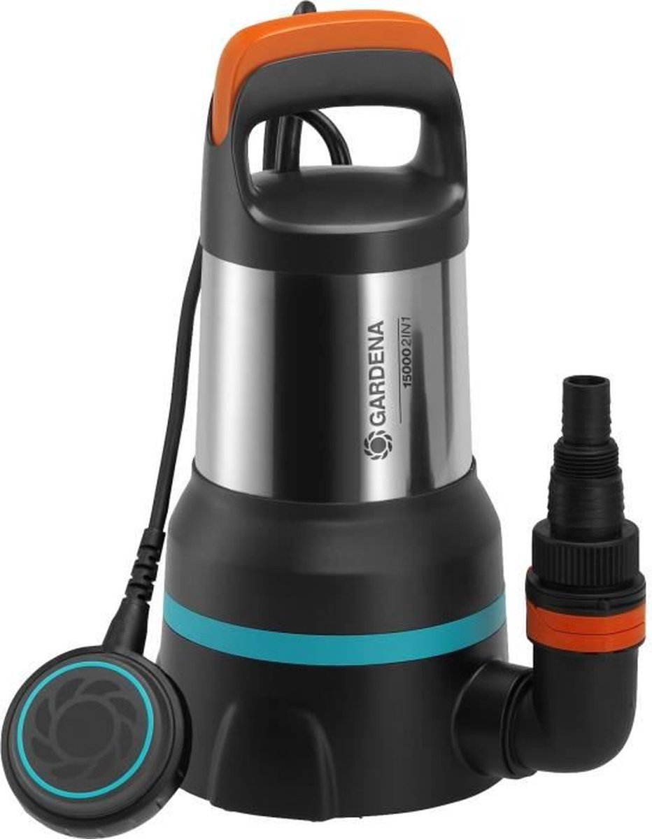 GARDENA Dompel/Vuilwaterpomp 15000 - Zwart