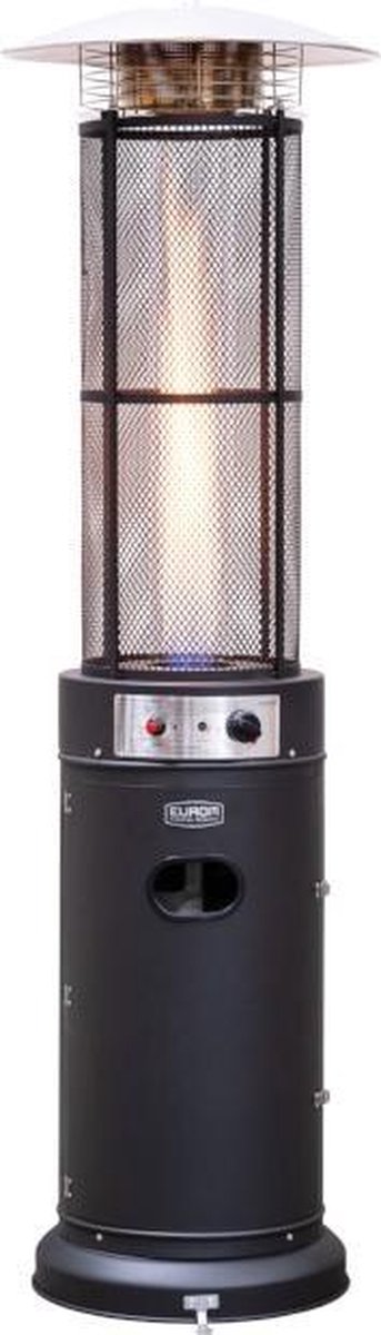 EUROM Flameheater round 11000 Terrasverwarmer 11000 Watt | 324327 - Zwart