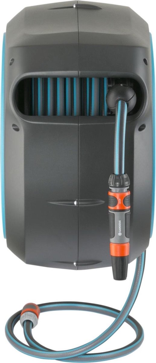 GARDENA Wandslangenbox 25 RollUp M/L - Zwart