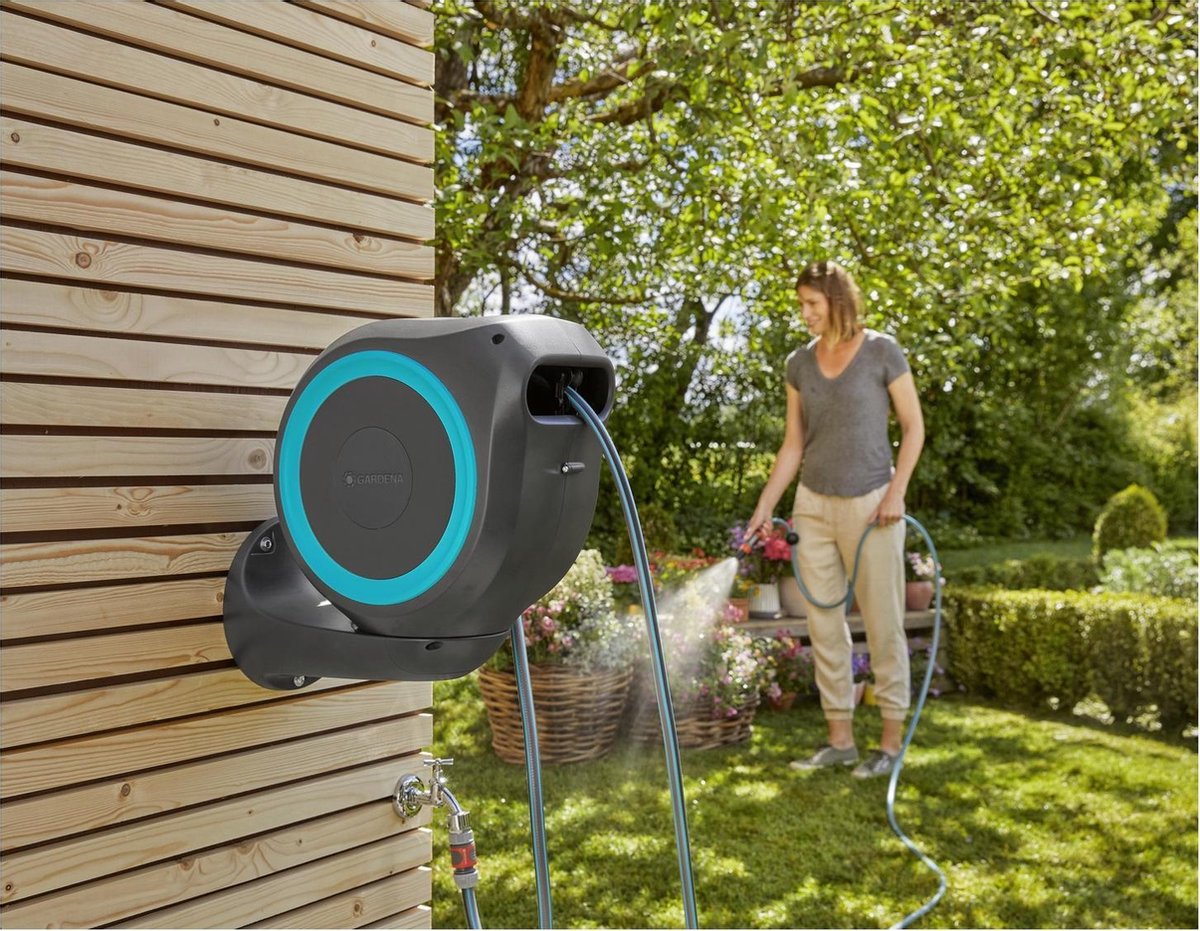 GARDENA Wandslangenbox 15 RollUp S