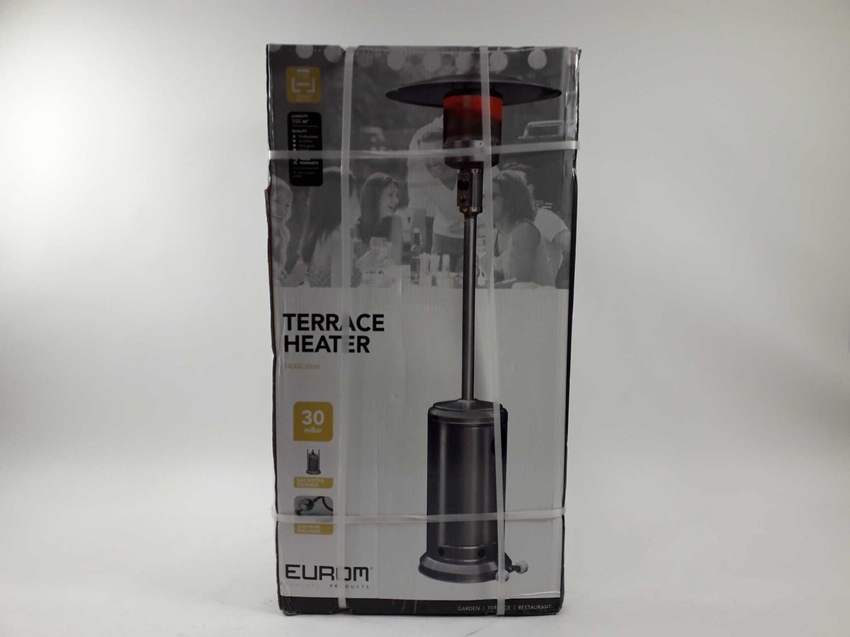 EUROM THG14000 RVS - Silver