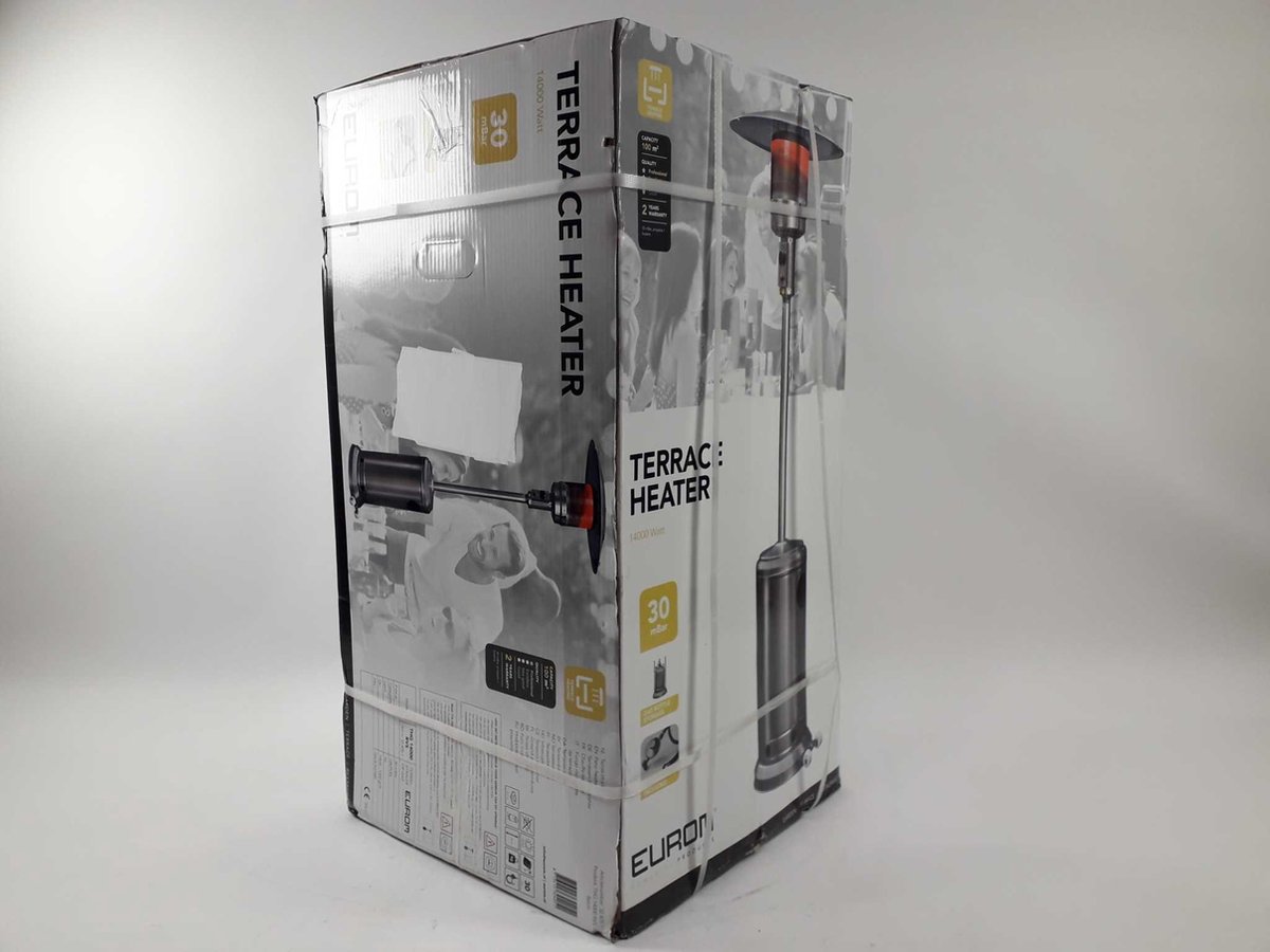 EUROM THG14000 RVS - Silver