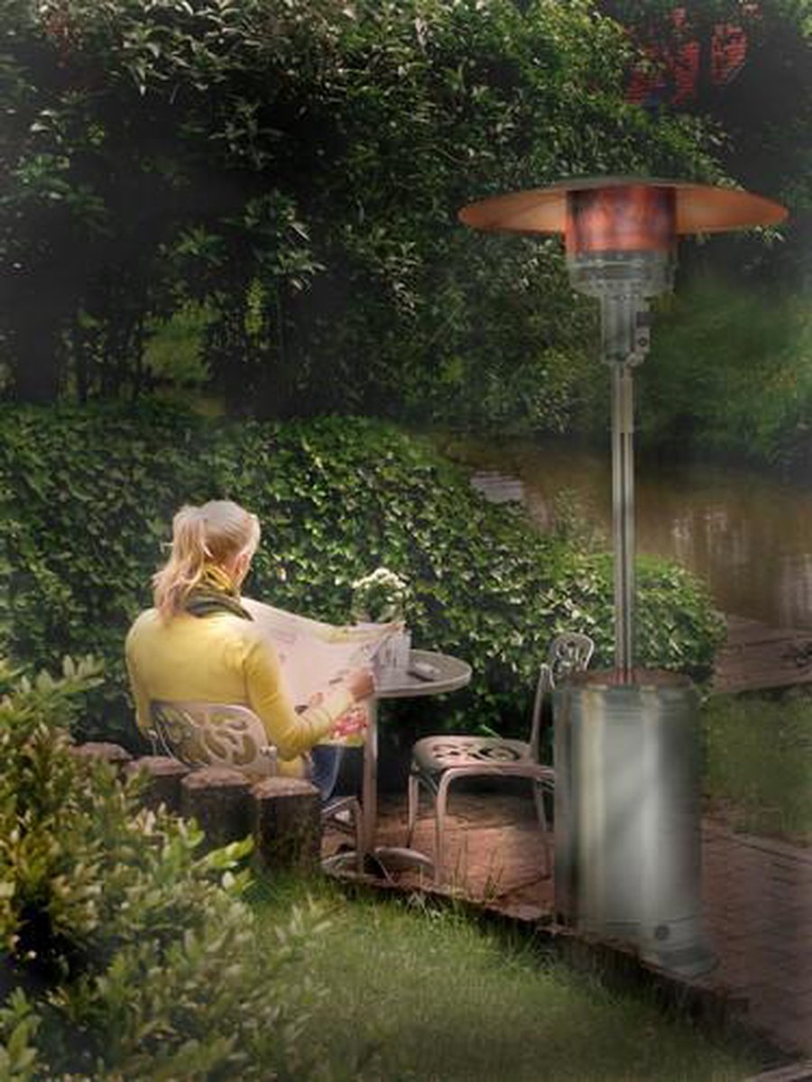 EUROM THG14000 RVS - Silver