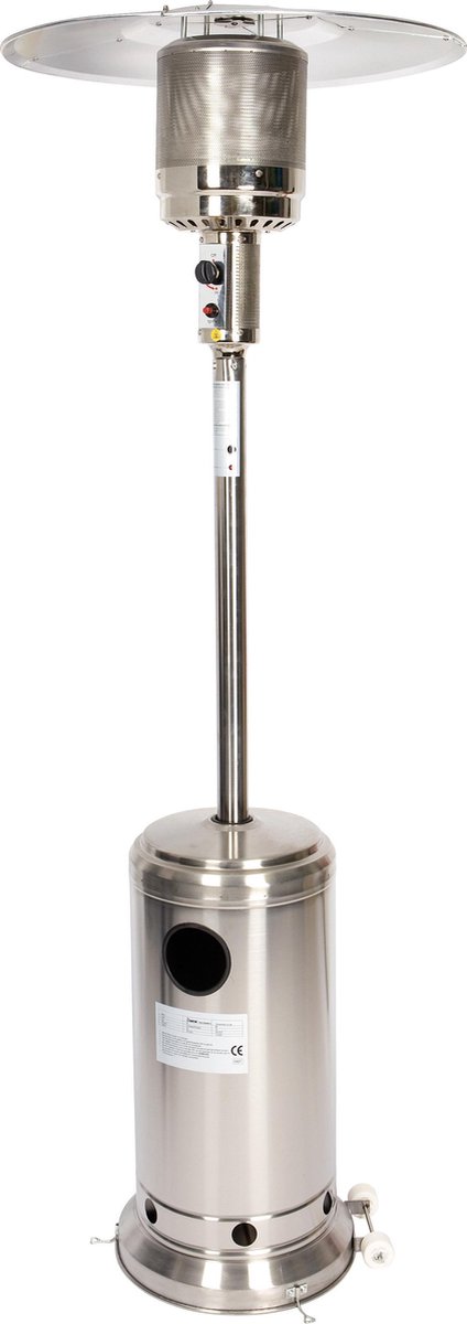 EUROM THG14000 RVS - Silver