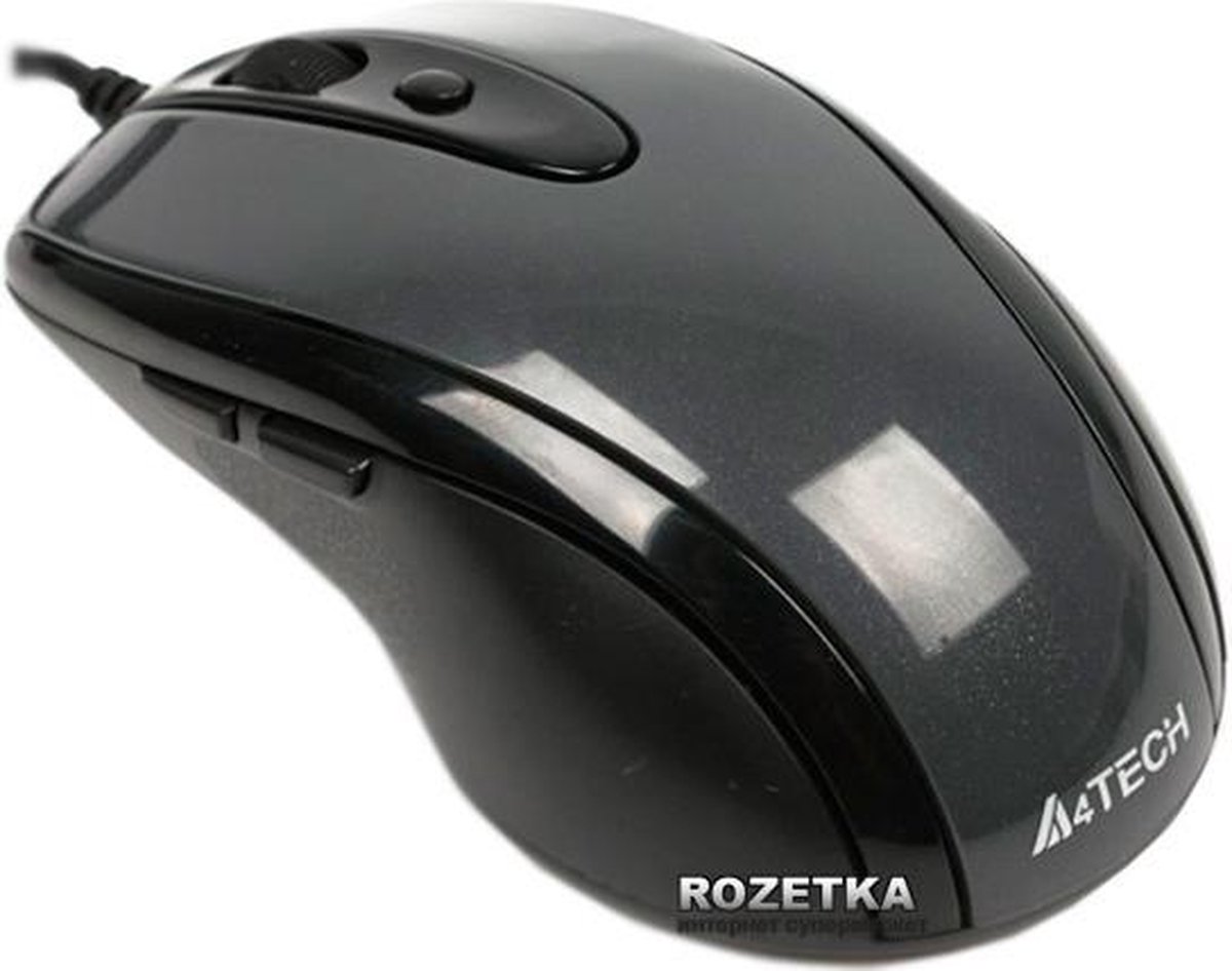 A4 Tech A4Tech N-708X muis USB Type-A Optisch 1600 DPI Rechtshandig - Grijs