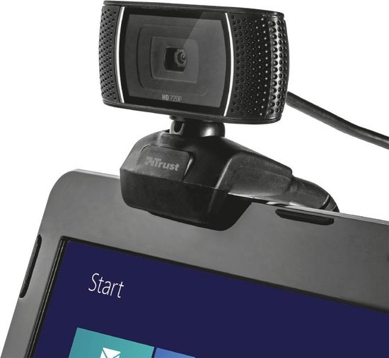 Trust Trino HD Video Webcam - Zwart