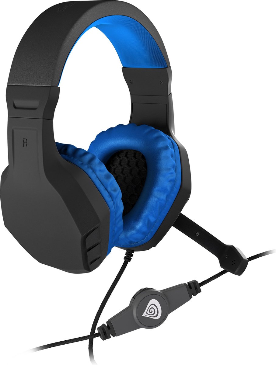 Genesis Argon 200 - Stereo PC Gaming Headset - - Blauw