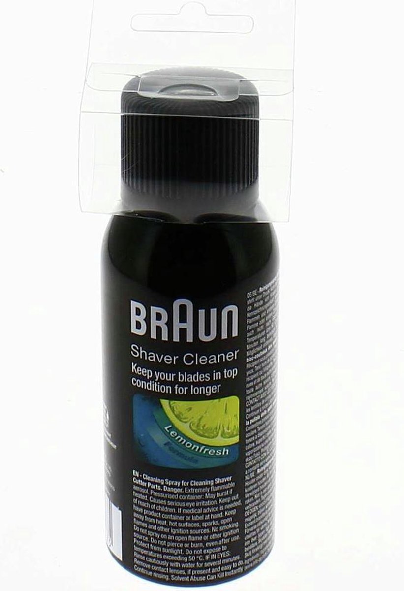Braun Scheerapparaatreiniger - Blauw