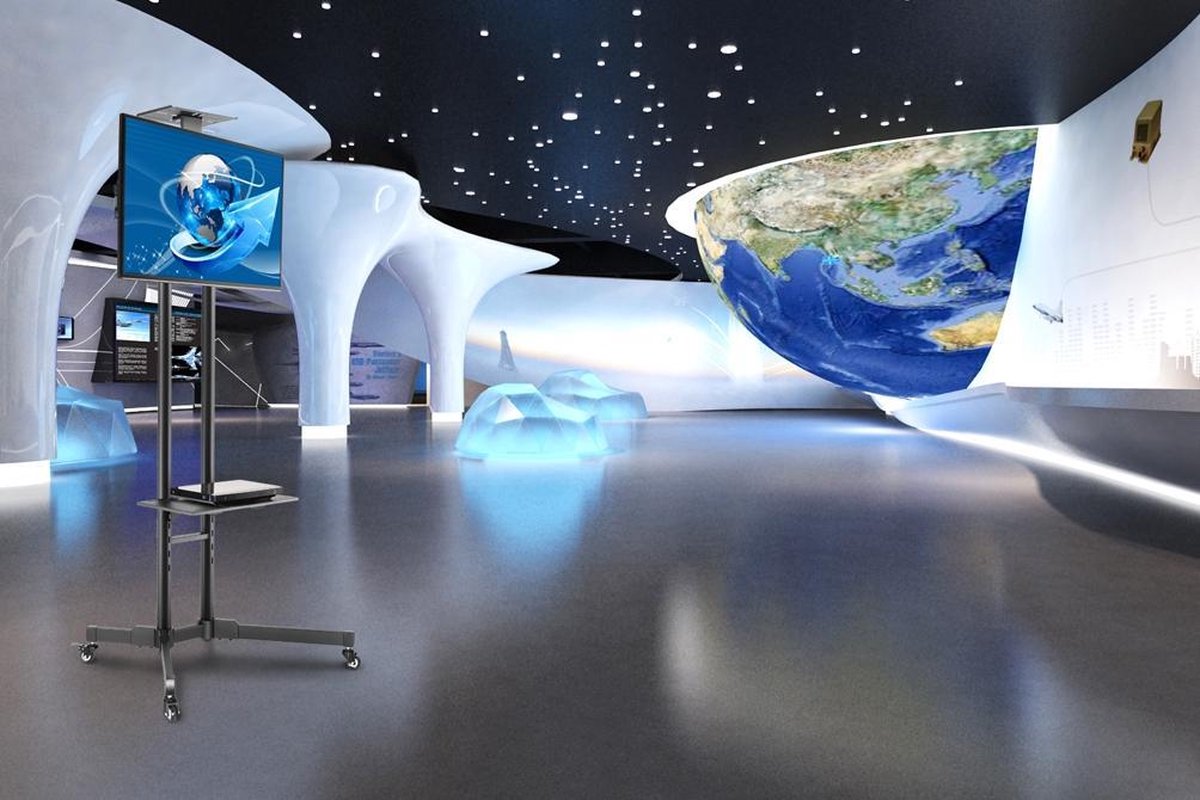 NewStar Neomounts by PLASMA-M1700E TV Trolley - Zwart