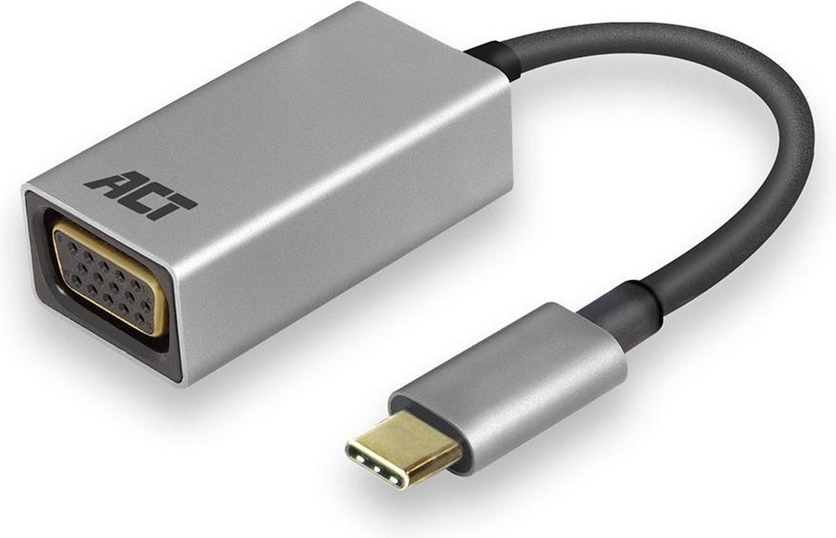 ACT USB-C naar VGA adapter