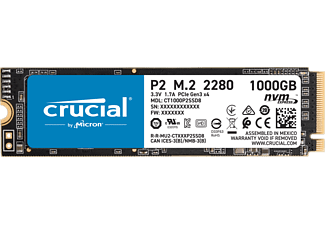 Crucial P2 2 TB PCIe NVMe M2 SSD