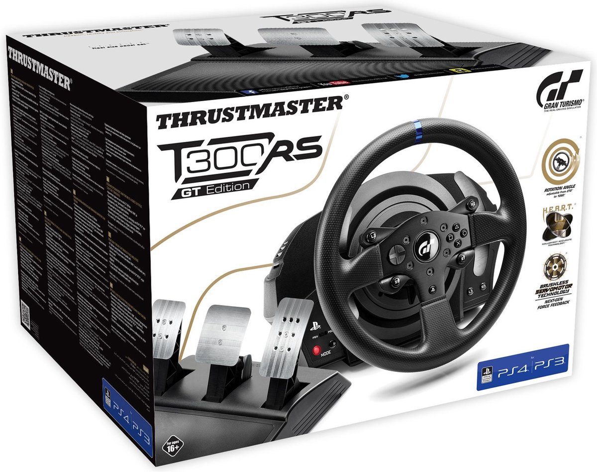 Thrustmaster T300 RS GT - Zwart
