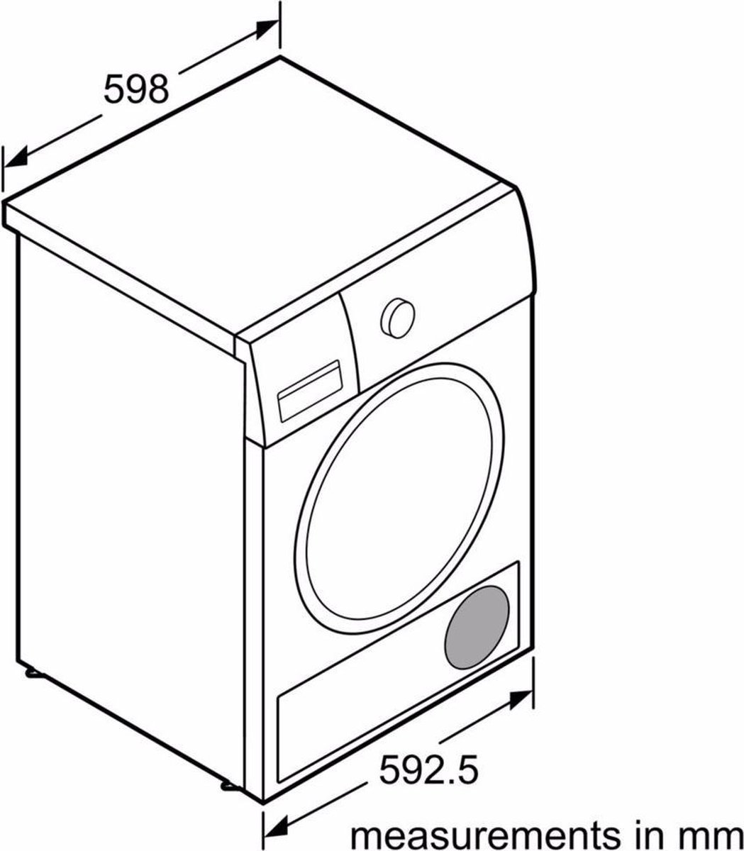 Bosch WTN83202NL - Wit