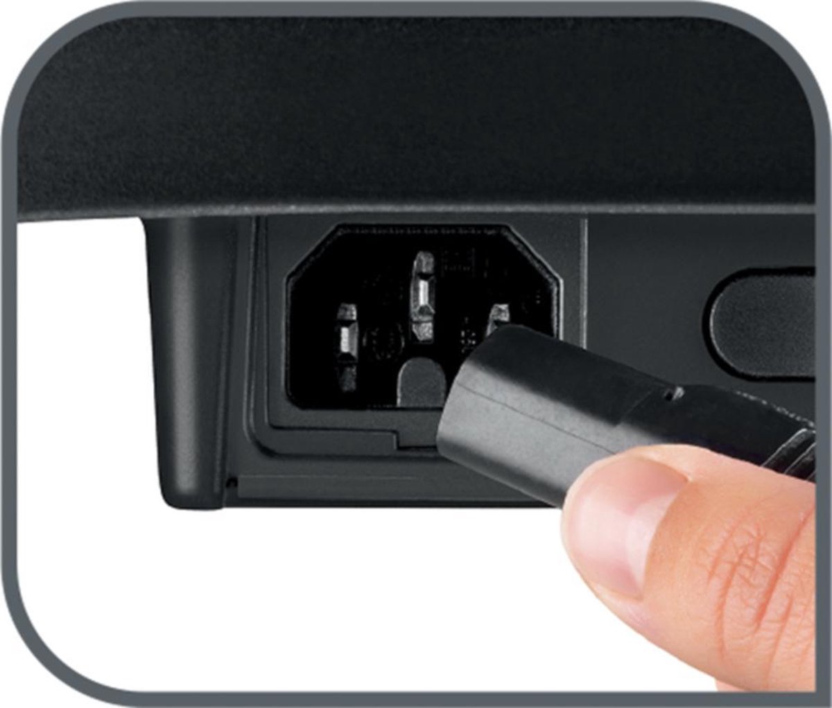 Tefal Gourmet 10 Inox & Design RE4588 - Zwart