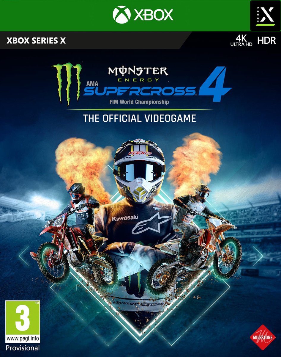 Milestone Monster Energy Supercross 4 Xbox Series X