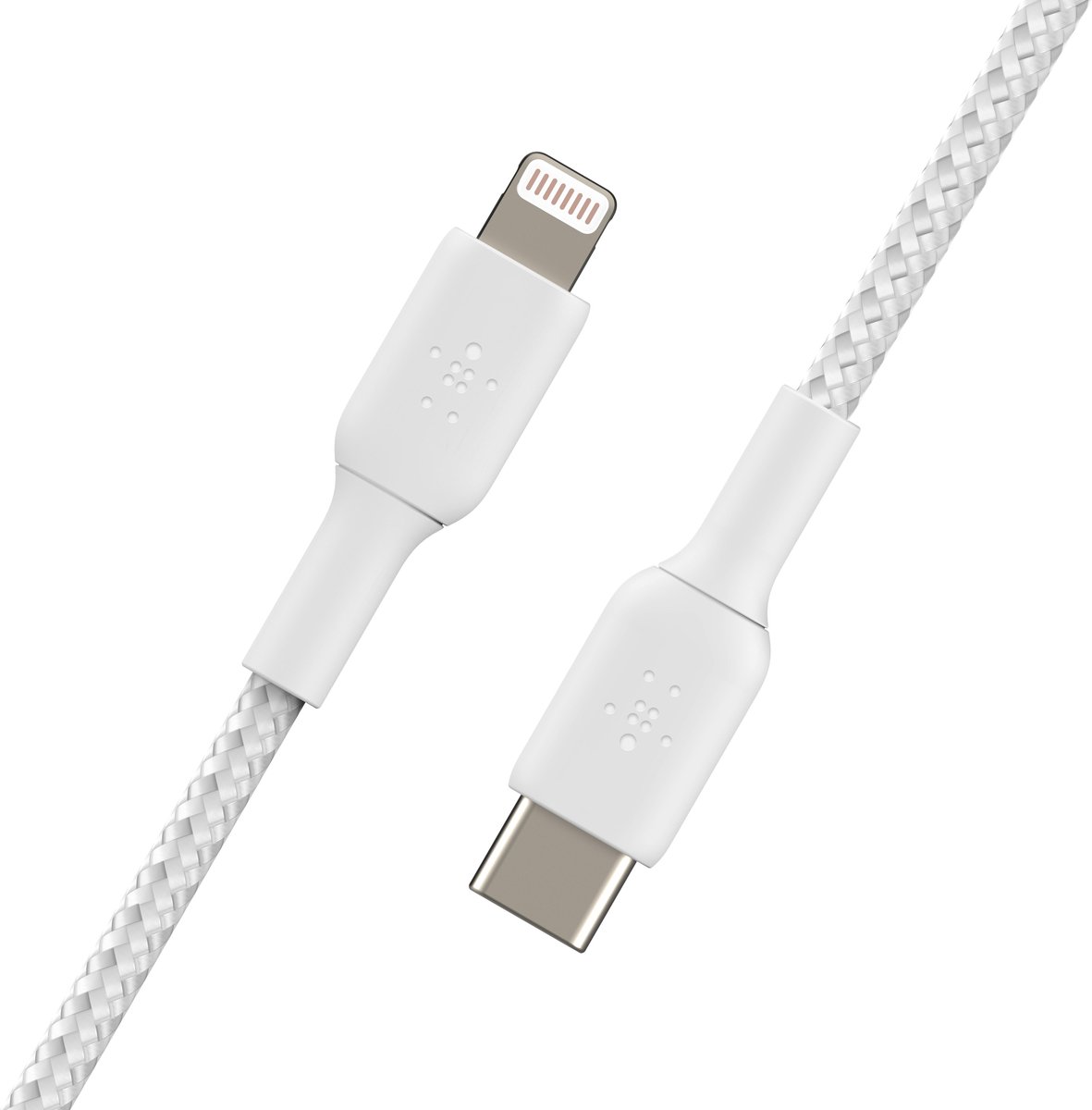 Belkin Braided USB-C-naar-Lightning 2 Meter - Wit