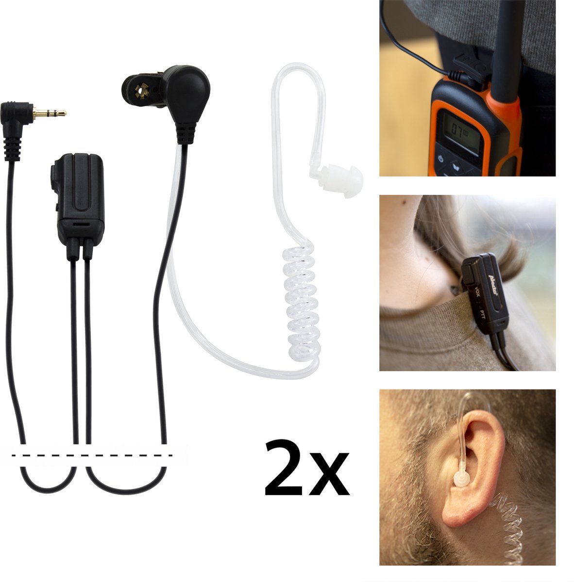 Alecto FRH-10 DUO pack