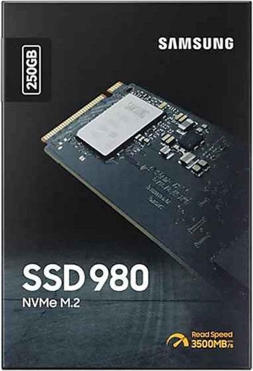Samsung 980 250GB - Zwart