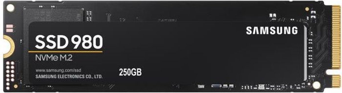 Samsung 980 250GB - Zwart