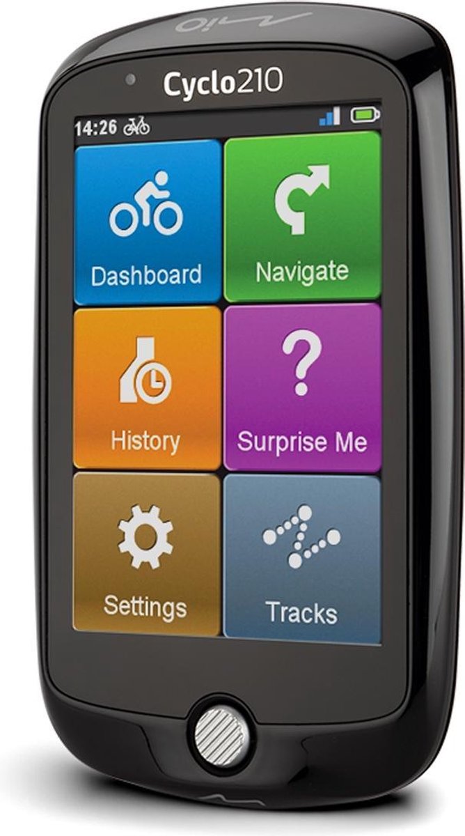 Mio Cyclo 210 Europa - Zwart
