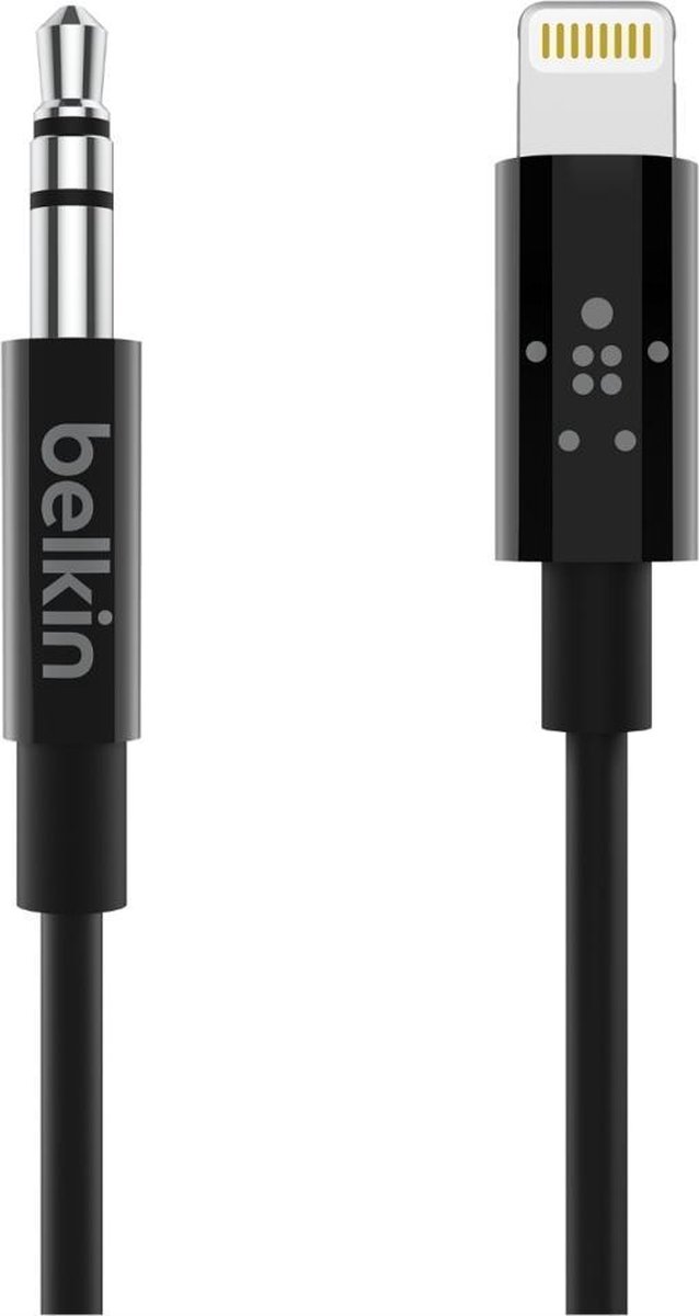 Belkin Lightning naar 3,5mm Kabel 0,9m