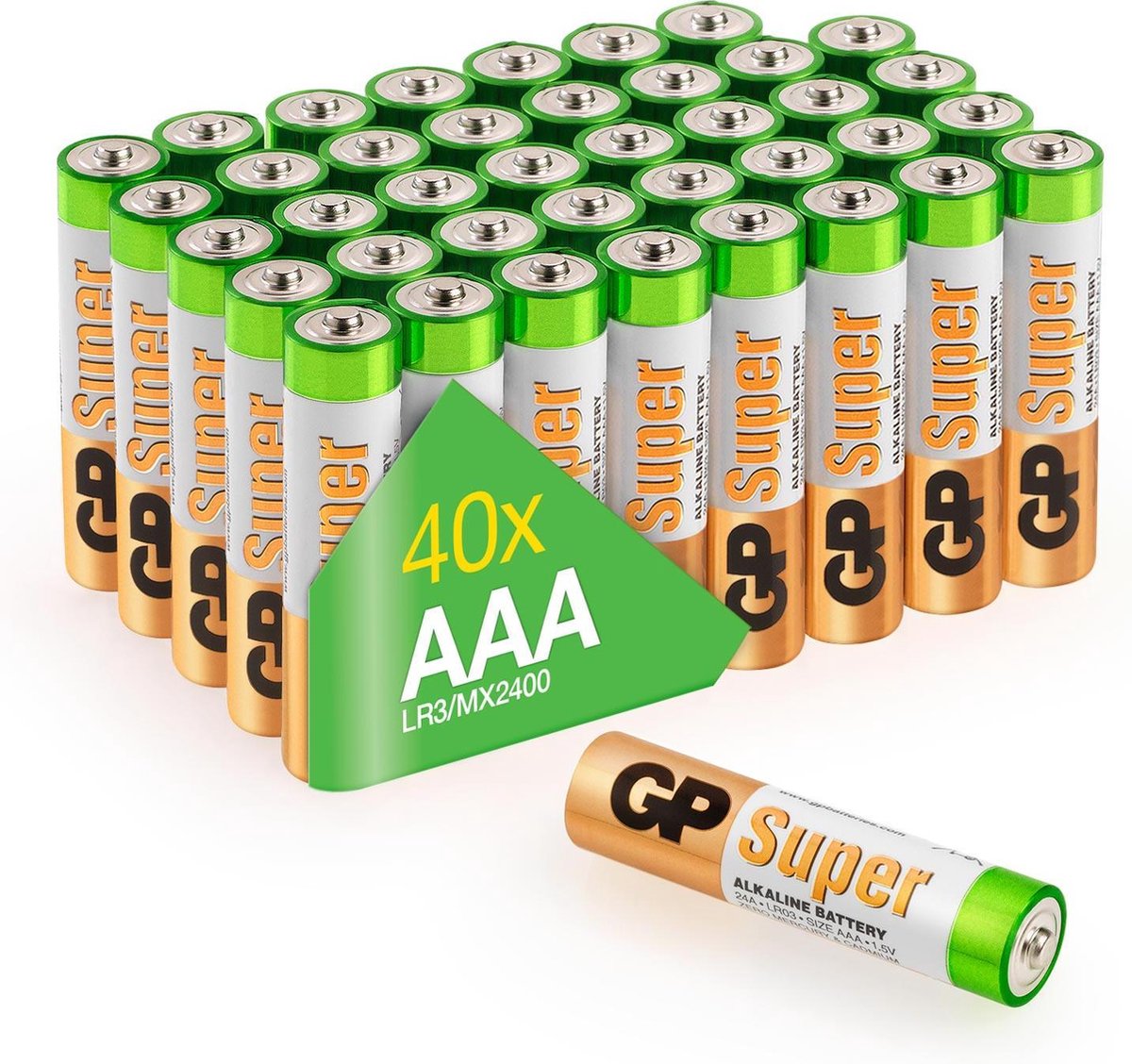 GP Superalkaline-AAA-batterijen