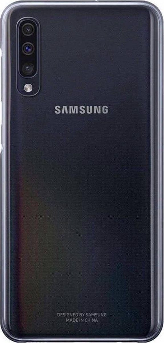 Samsung Galaxy A50 Gradation Back Cover/Transparant - Zwart