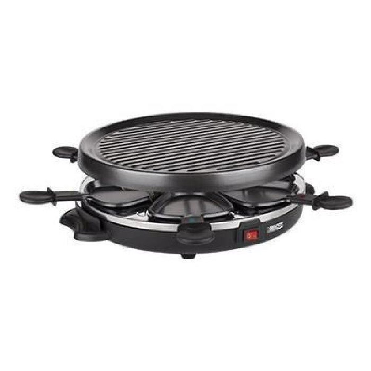 Princess Raclette 6 Grill Party 162725 - Zwart