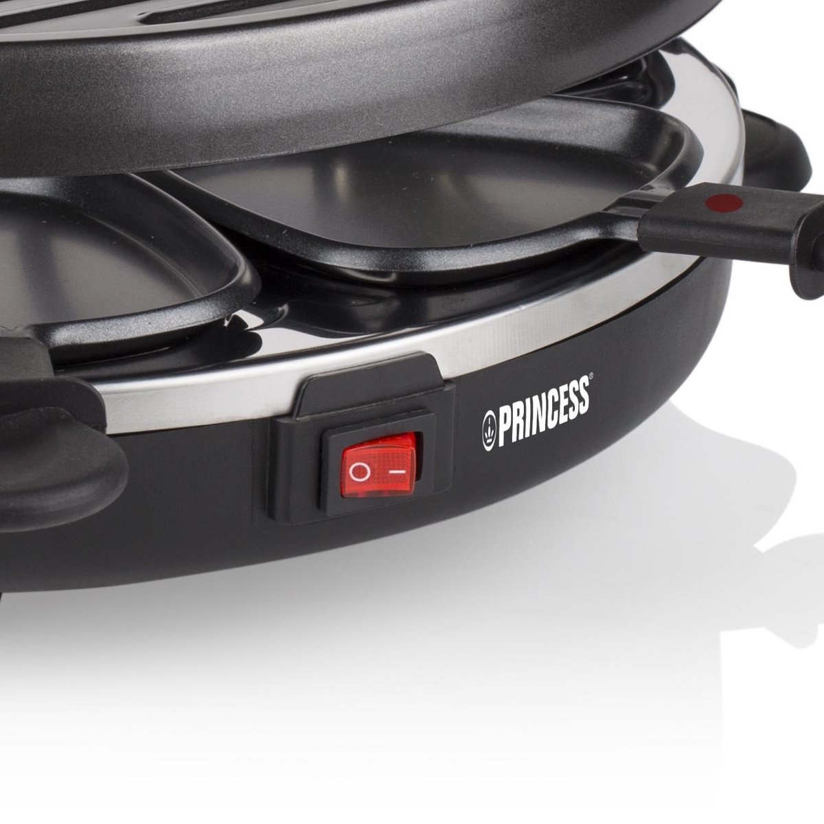 Princess Raclette 6 Grill Party 162725 - Zwart