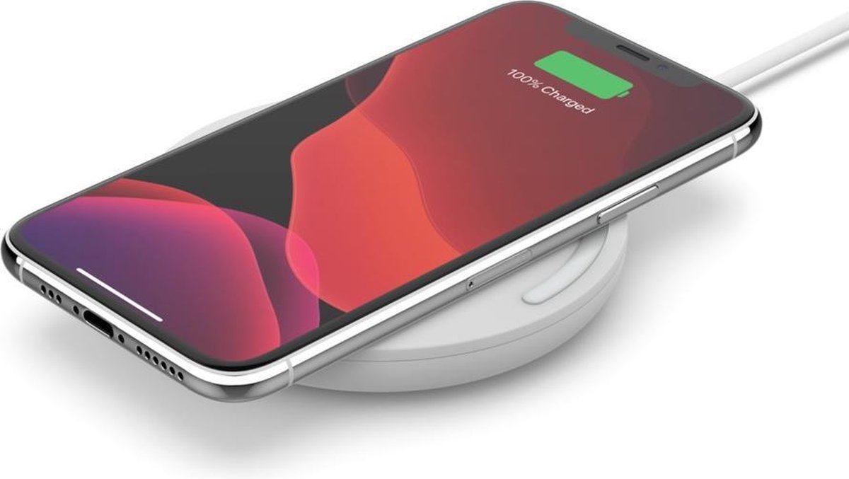 Belkin BoostCharge 15 Watt Wireless Charging Pad - Blanco