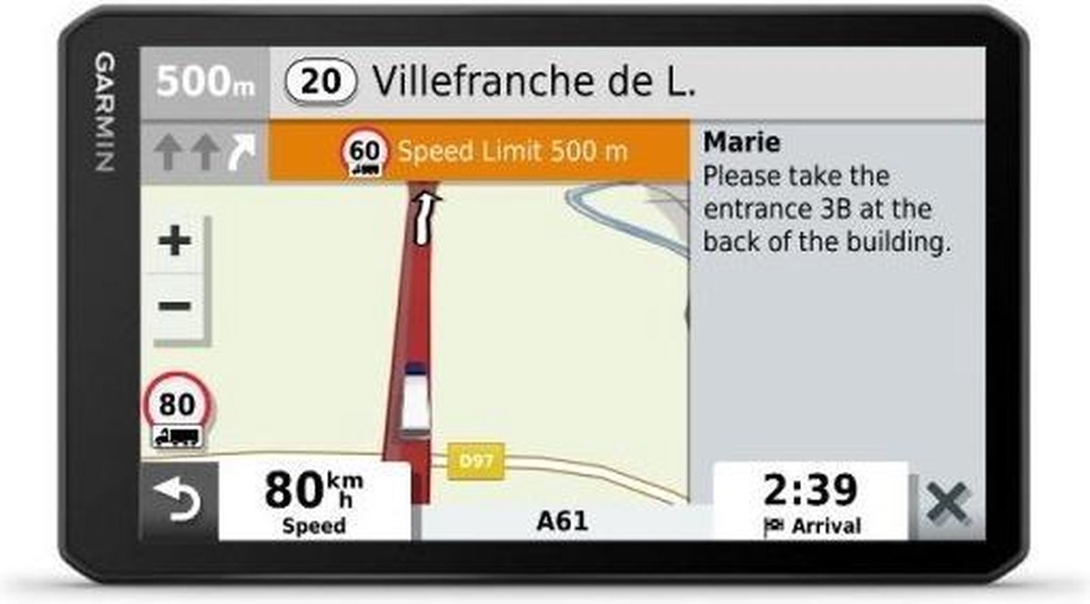 Garmin Dezl LGV700 Truck Europa MT-D