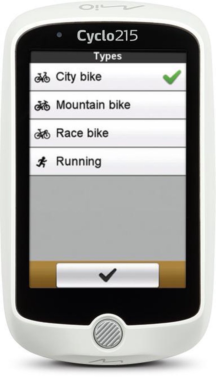 Mio Cyclo 215HC - Wit