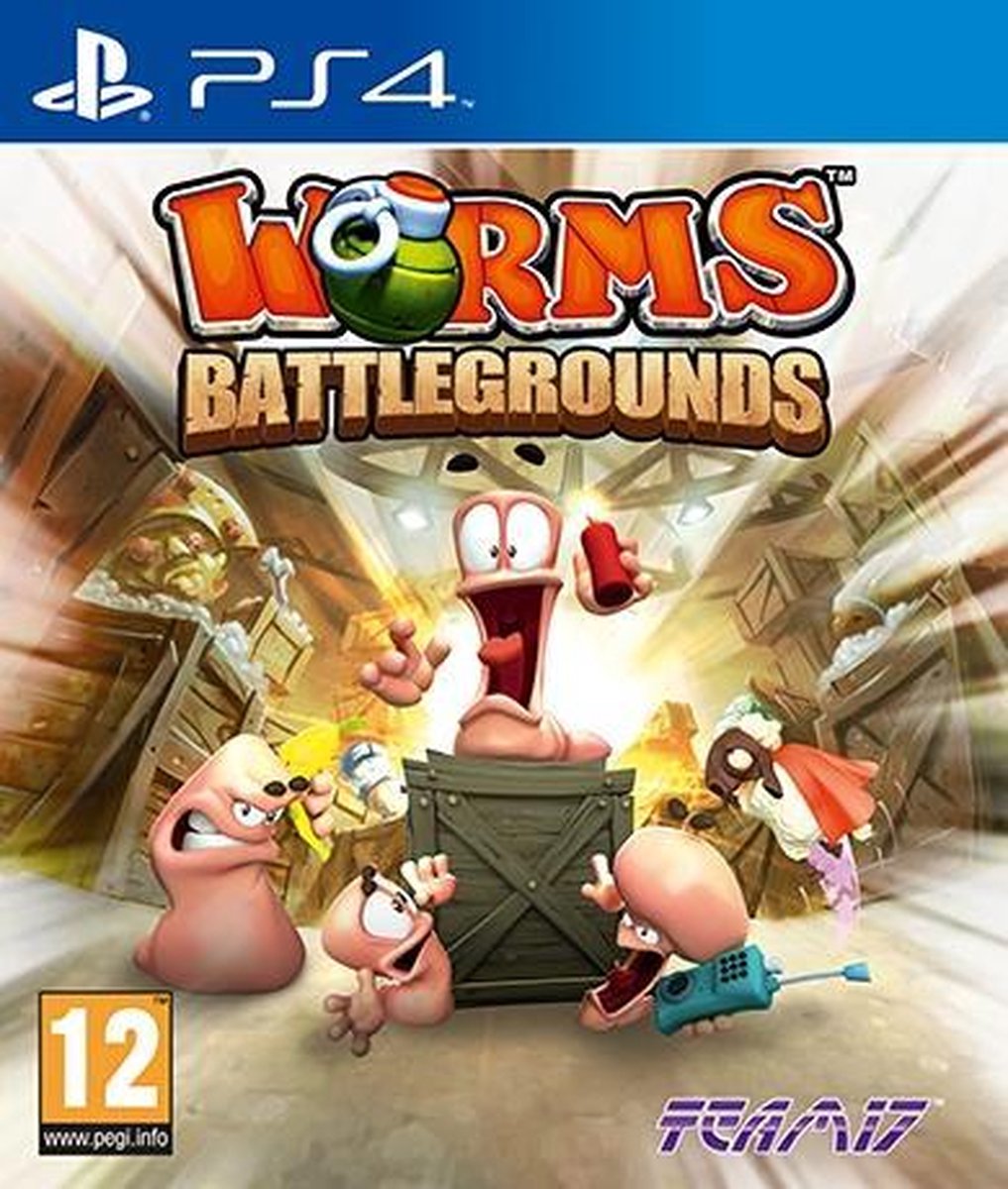 Team 17 Worms: Battlegrounds | PlayStation 4