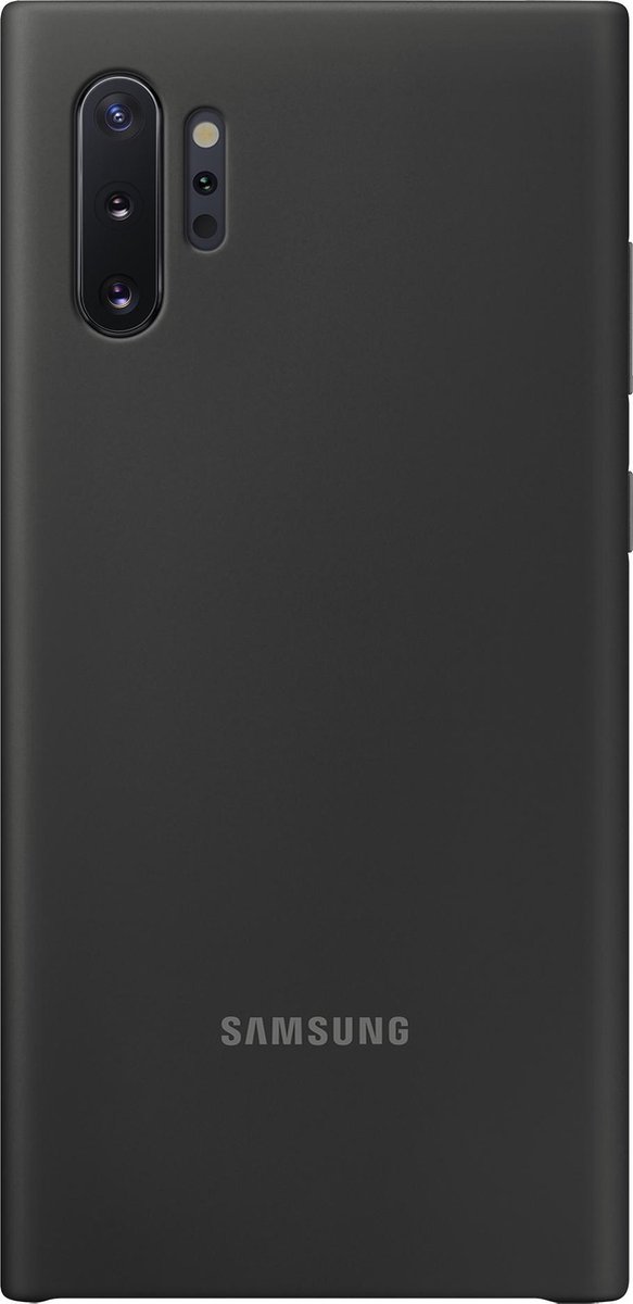 Samsung Galaxy Note10 Plus Silicone Cover - Negro