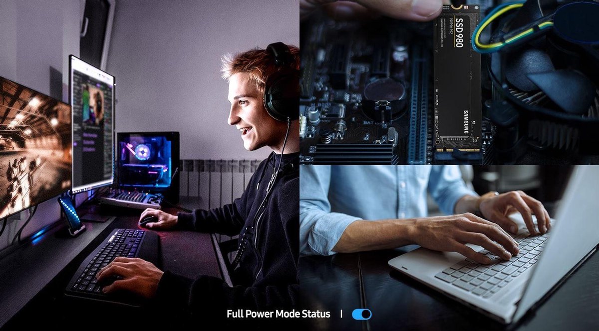 Samsung 980 1TB - Zwart