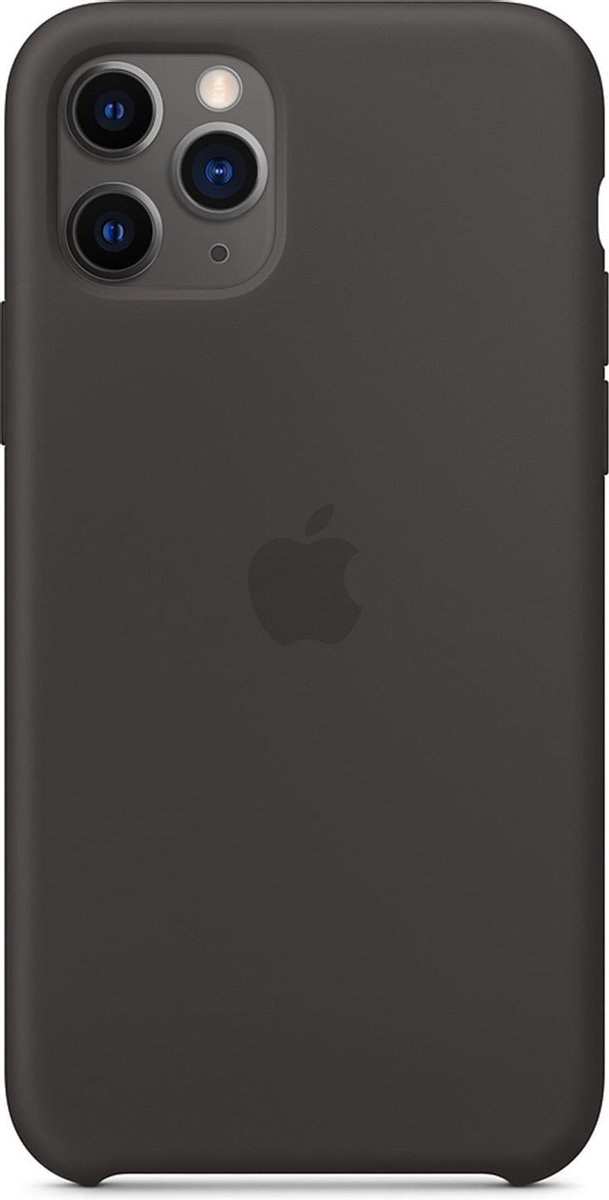 Apple iPhone 11 Pro Silicone Back Cover - Negro