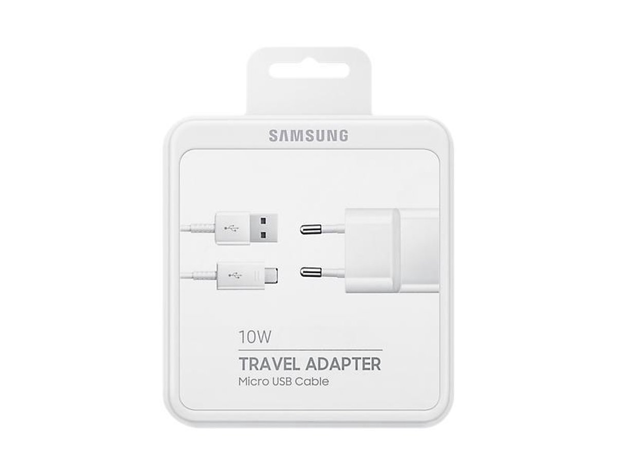 Samsung Travel Adapter + Micro-USB-kabel - Wit